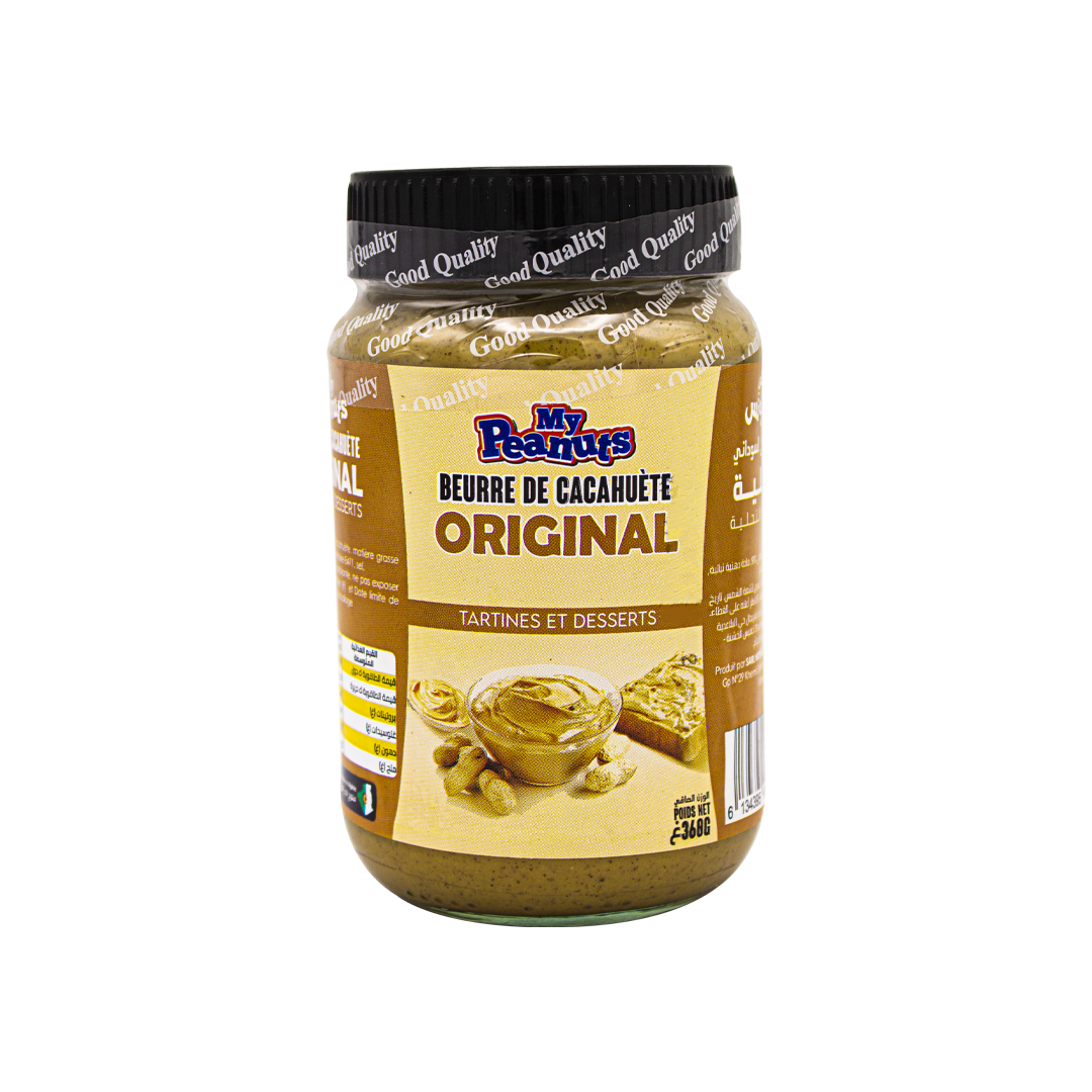 Beurre de cacahute "Original" 360g